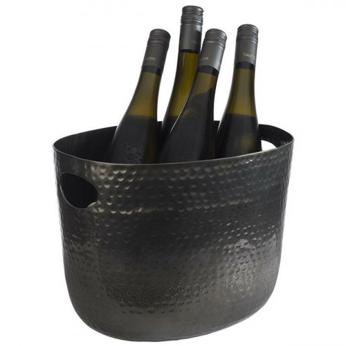 Seau à champagne acier 23,5x30x23 cm Aps
