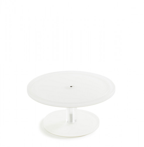 Piédestal résine Nacryl® blanc Ø 23 cm 11 cm Mealplak