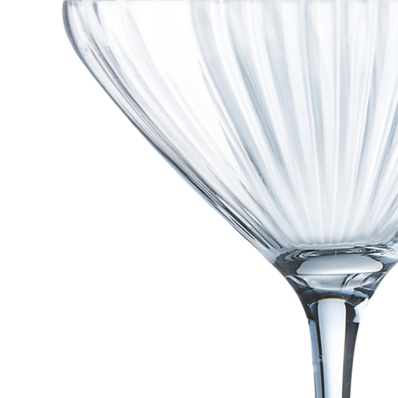 Verre a cocktail coupe verre cristallin 21 cl Symetrie Chef & Sommelier