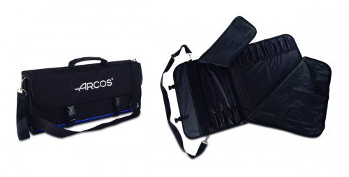Trousse à couteaux polyester 52x21x7 cm 17 éléments Arcos