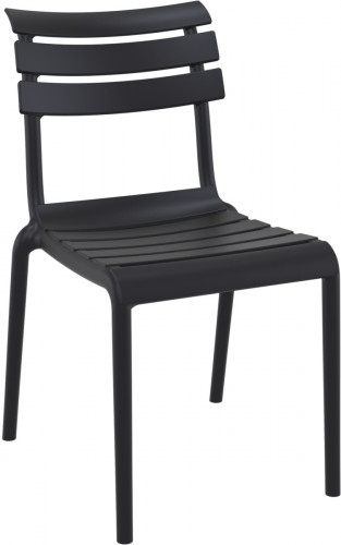 Chaise de terrasse noir 84x50x59 cm Penelope Flexmob