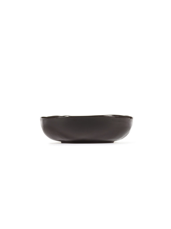 Bol rond ébène grès émaillé Ø 22 cm La Mère Serax