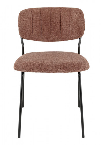 Chaise d'intérieur terracotta 74x49x57 cm Simone Flexmob