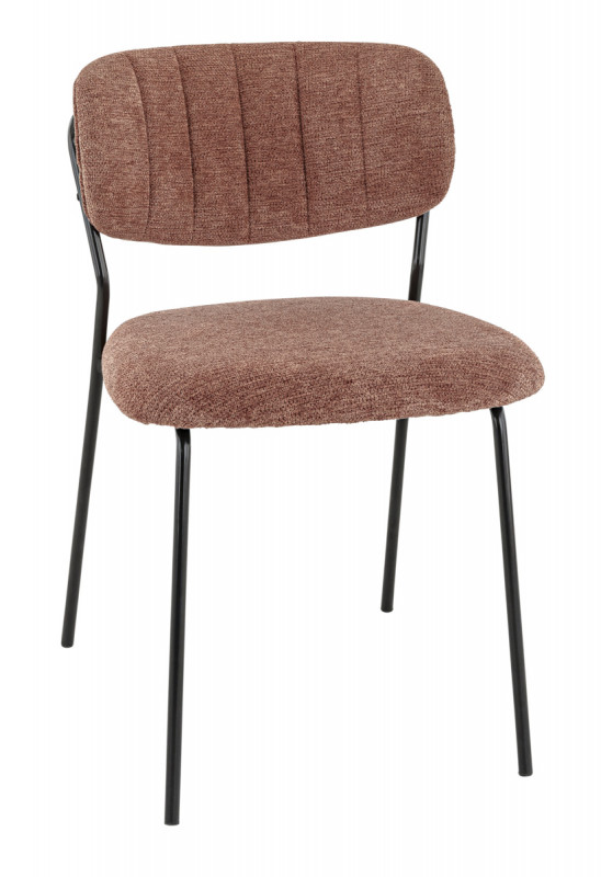 Chaise d'intérieur terracotta 74x49x57 cm Simone Flexmob