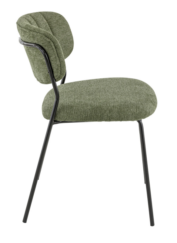 Chaise d'intérieur vert 74x49x57 cm Simone Flexmob