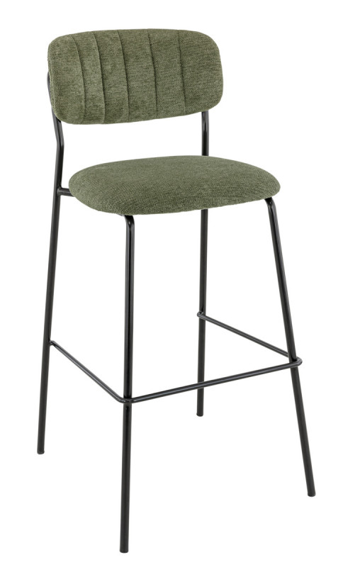 Tabouret de bar d'intérieur vert 108x51x55 cm Auguste Flexmob