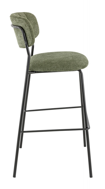 Tabouret de bar d'intérieur vert 108x51x55 cm Auguste Flexmob