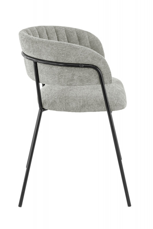 Fauteuil d'intérieur gris 76x57x50 cm Rene Flexmob