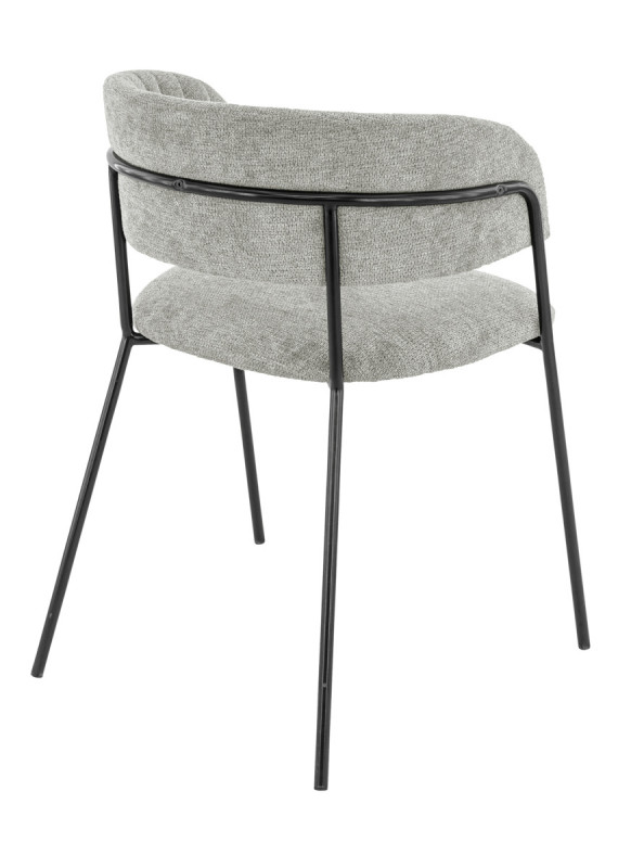 Fauteuil d'intérieur gris 76x57x50 cm Rene Flexmob