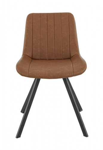 Chaise d'intérieur marron 78x49x61 cm Jacob Flexmob