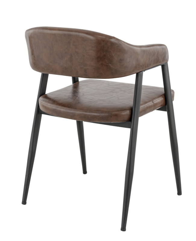 Fauteuil d'intérieur marron 77x52x55 cm Montreal Flexmob
