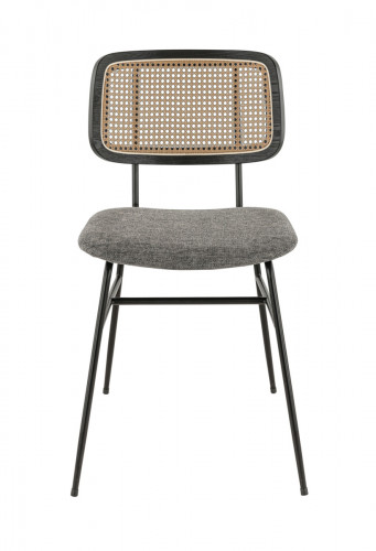 Chaise d'intérieur gris 81x45x58 cm Noelia Flexmob