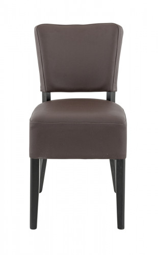 Chaise d'intérieur chocolat 84x45x54 cm Floriane 2 Flexmob