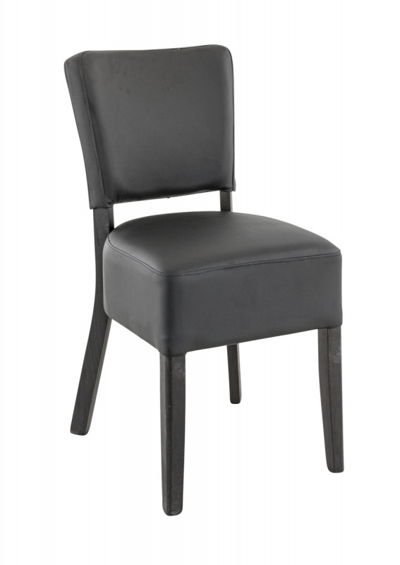 Chaise d'intérieur noir 84x45x54 cm Floriane 2 Flexmob