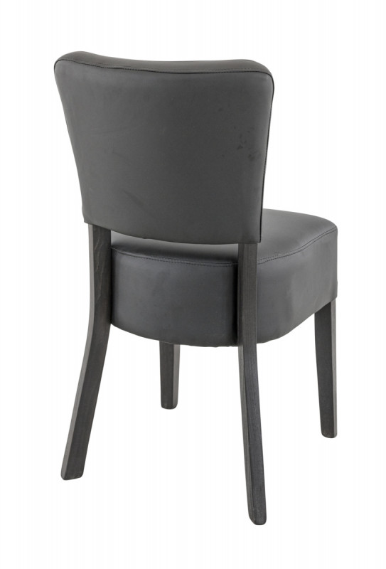 Chaise d'intérieur noir 84x45x54 cm Floriane 2 Flexmob