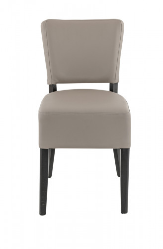 Chaise d'intérieur taupe 84x45x54 cm Floriane 2 Flexmob