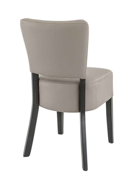 Chaise d'intérieur taupe 84x45x54 cm Floriane 2 Flexmob