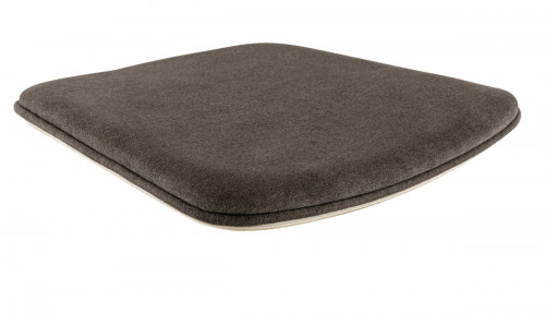Assise de chaise gris brun 4x44x45 cm Zoe Flexmob