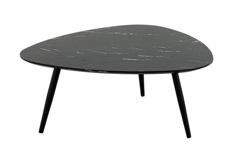 Set de 2 tables d'intérieur noir Maryne Flexmob
