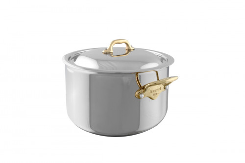 Cocotte inox Sans revêtement Avec couvercle Ø 24 cm 14,5 cm 5,9 L M'cook B Mauviel