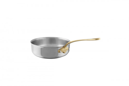 Sauteuse droite inox Ø 24 cm 7,5 cm 3 L M'cook B Mauviel