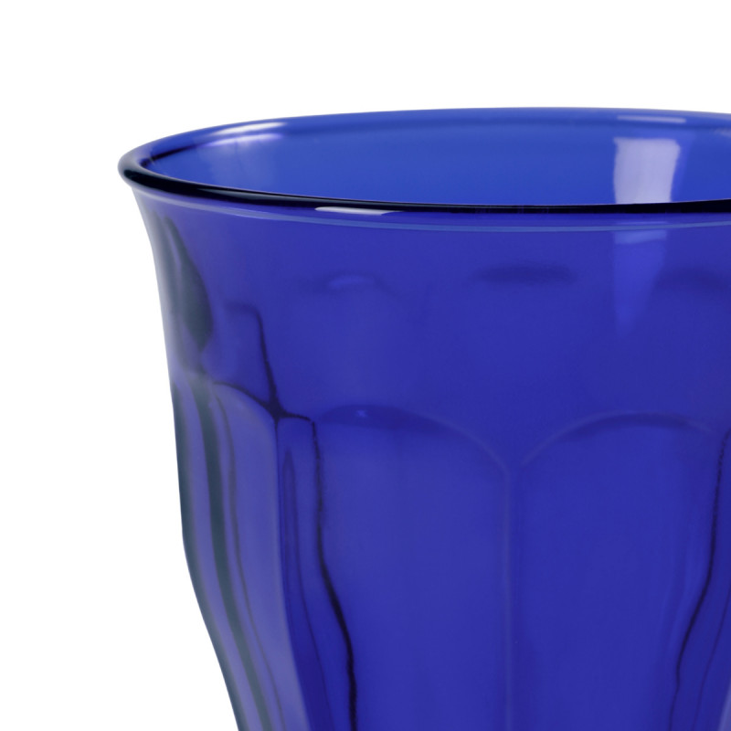 Gobelet forme basse bleu marine verre trempé 25 cl Picardie Duralex