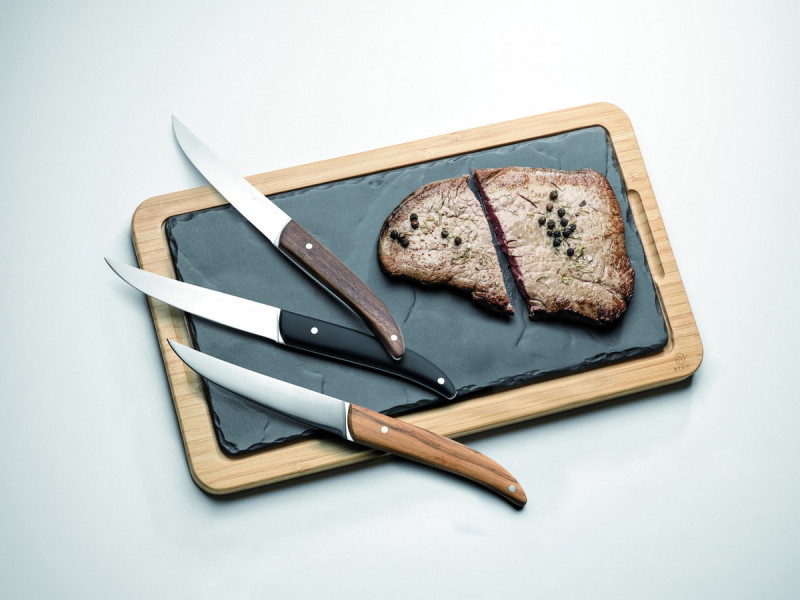 Couteau à steak noir 23 cm Orno Eternum