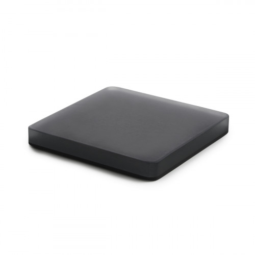 Présentoir à pâtisserie carré gris résine Nacryl® 8 cm Mealplak Revol