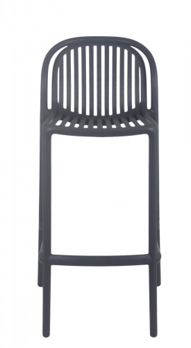 Tabouret de bar de terrasse gris anthracite 104x52x49 cm Oman Flexmob