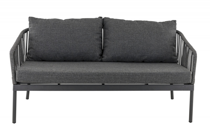 Set sofa de terrasse gris anthracite Cadix Flexmob