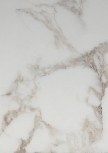 Plateau de table d'intérieur rectangulaire marbre blanc 120x80x2,4 cm Original Flexmob