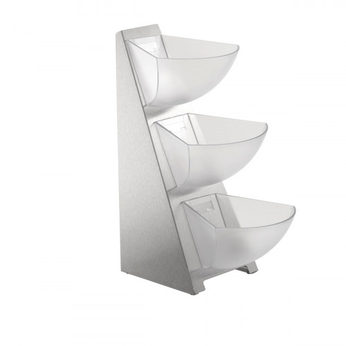 Présentoir 3 bacs SAN 21x16x41 cm Multi Rack Aps