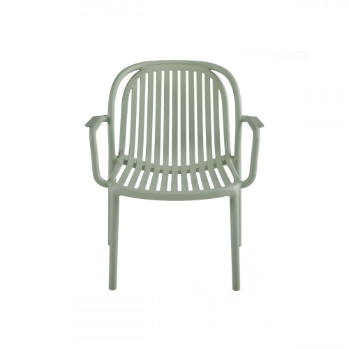 Fauteuil vert sauge 76x65x66 cm Doha Flexmob