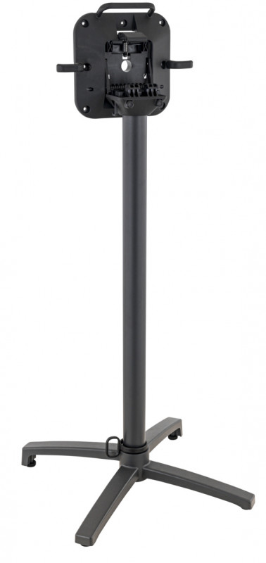 Pied de table de bar avec sytème pliant d'extérieur gris anthracite Modena Flexmob