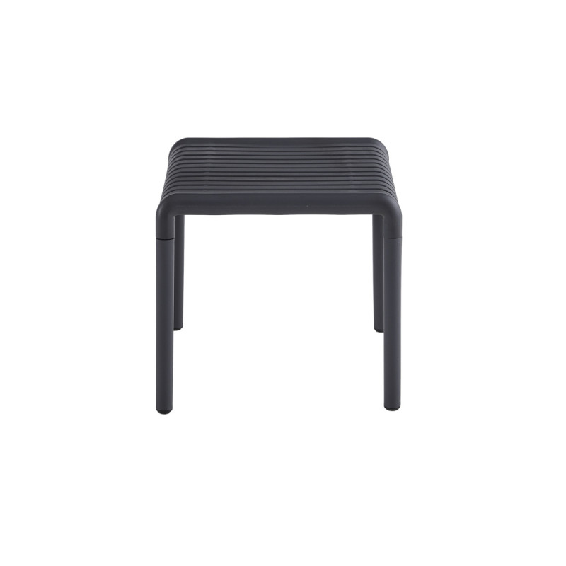 Table basse d''extérieur gris anthracite 44x43x41 cm Cairo Flexmob