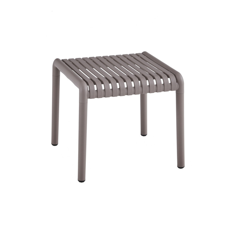 Table basse d''extérieur taupe 44x43x41 cm Cairo Flexmob