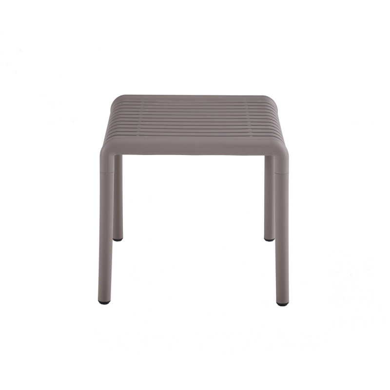 Table basse d''extérieur taupe 44x43x41 cm Cairo Flexmob