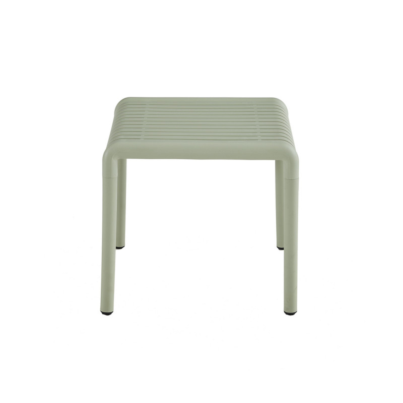 Table basse d''extérieur vert sauge 44x43x41 cm Cairo Flexmob