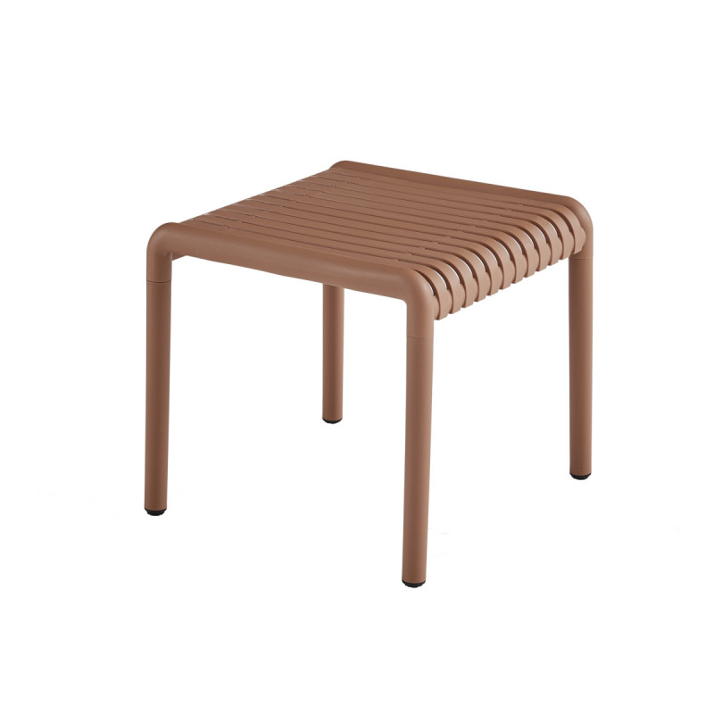 Table basse d''extérieur terracotta 44x43x41 cm Cairo Flexmob