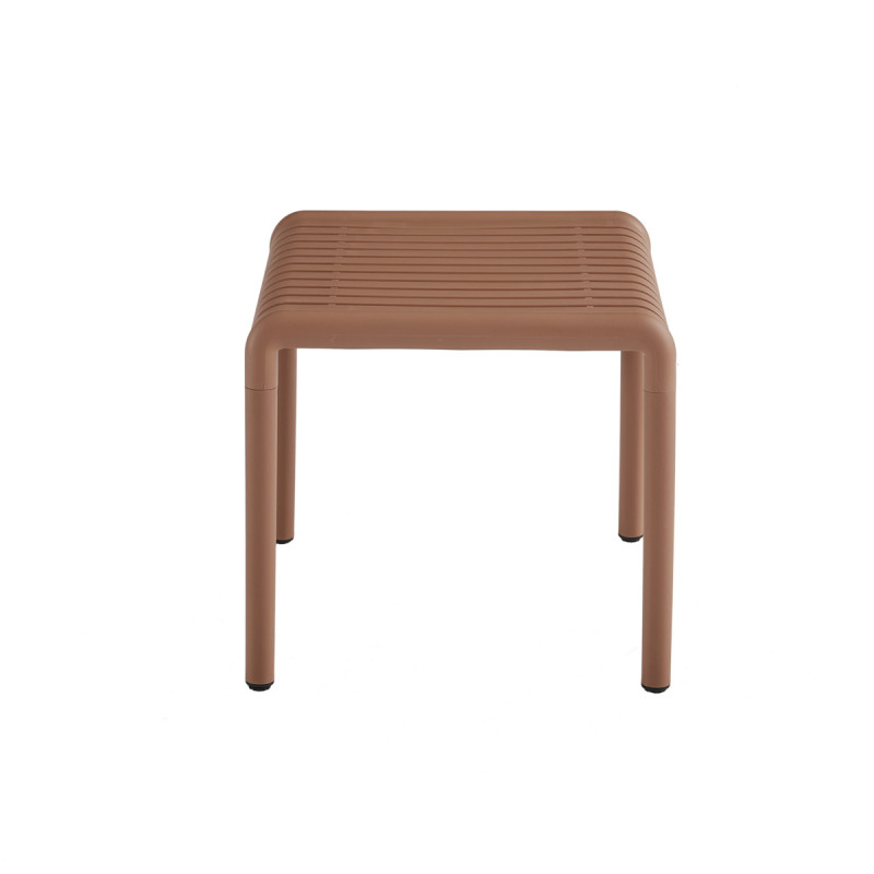 Table basse d''extérieur terracotta 44x43x41 cm Cairo Flexmob