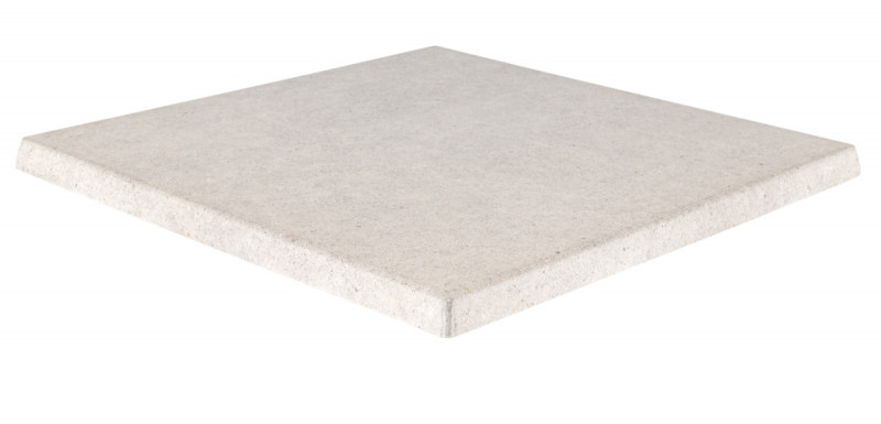 Plateau de table granite 70x70x3,2 cm Werzalit Flexmob