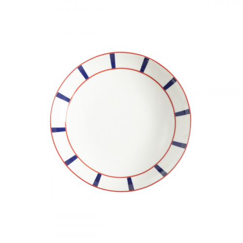 Assiette coupe creuse blanc porcelaine Ø 23 cm Ama Accolade