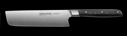 Couteau nakiri 17 cm inox plastique unie Signature Micarta 32 Dumas