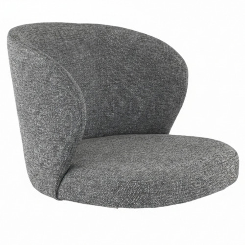 Assise de chaise gris foncé 43x49x55 cm Angele Flexmob